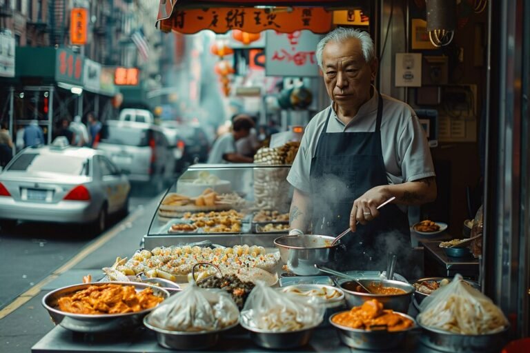 Chinatown Hawker Leftovers Consumption
